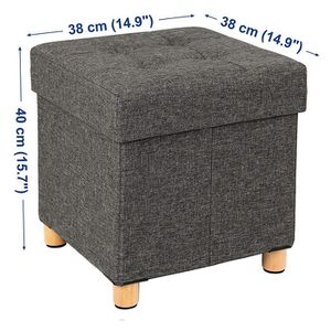 Produktbild für Sitzhocker Songmics mit Stauraum, bis 300 kg