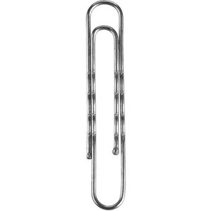 Produktbild für Büroklammern Alco 2262, Norica, 77mm, silber