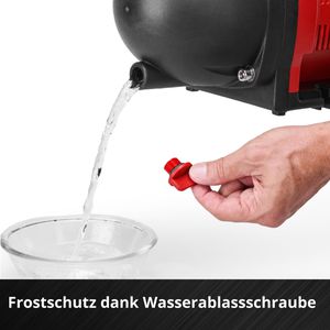 Produktbild für Gartenpumpe Einhell AQUINNA 36/30 Set, 4180401, Akku