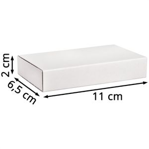 Produktbild für Geschenkbox Rayher Streichholzschachtel groß, weiß