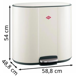Produktbild für Mülleimer Wesco Multi Collector 3, sand matt