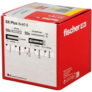 Produktbild für Schrauben-Dübel-Set Fischer 568208, SX Plus S
