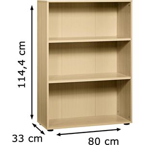 Produktbild für Aktenregal Hammerbacher B-Serie, aus Holz