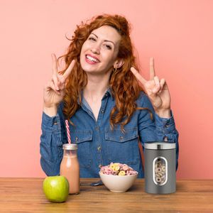 Produktbild für Kaffeedose Relaxdays 10027647, aus Metall