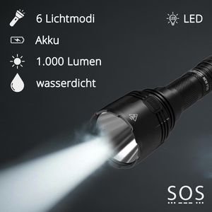 Produktbild für Taschenlampe Nitecore NEW P30, LED, aufladbar