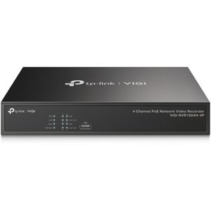 NVR TP-Link Vigi NVR1004H-4P, LAN, PoE, 4K