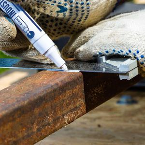 Produktbild für Industriemarker Lyra 4040, weiß