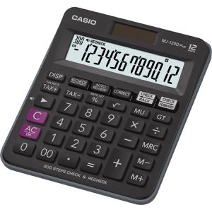 Taschenrechner Casio MJ 120D Plus, MwSt-Berechnung
