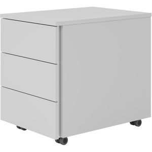 Produktbild für Rollcontainer Böttcher-AG Base Lite, aus Holz, lichtgrau