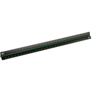 Produktbild für Dreikantmaßstab Rumold 154/DIN/30 SCHWARZ, 30cm