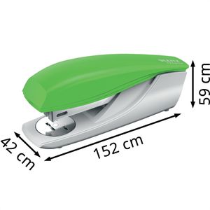 Produktbild für Heftgerät Leitz 5604-00-55, NeXXt recycle, inkl. 200 Klammern