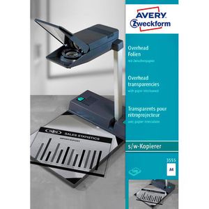 Produktbild für Kopierfolien Zweckform 3555, A4, klar