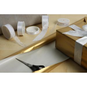 Produktbild für Geschenkband Präsent Hochzeit, weiß