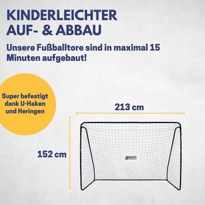Produktbild für Fußballtor Best-Sporting Nation 11072, aus Metall