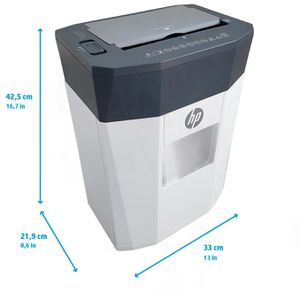 Produktbild für Aktenvernichter HP 2817 OneShred Auto 80CC, weiß
