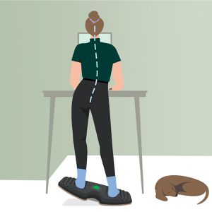 Produktbild für Balance-Board Leitz Ergo Active, 65870089