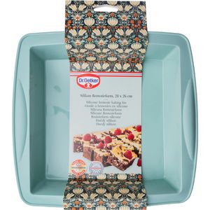 Produktbild für Backform Dr.Oetker-Küchenhelfer Brownieform, aus Silikon