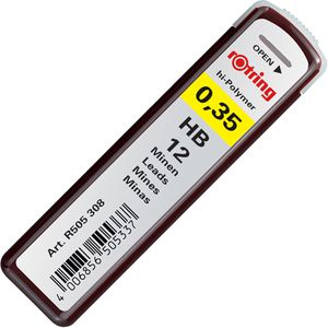 Druckbleistiftminen Rotring S0312410, HB
