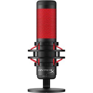 Produktbild für Mikrofon HyperX QuadCast, rot/schwarz