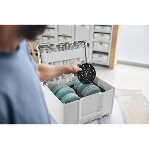 Produktbild für Schleifpapier Festool Granat Net D150 GR NET SYS, 578718