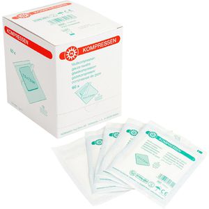 Mullkompressen Nobamed 712107, aus Baumwolle, steril