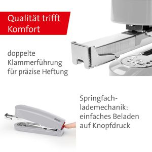 Produktbild für Heftgerät Novus B4, 020-1271, inkl. 200 Heftklammern
