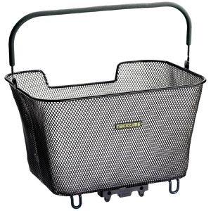 Fahrradkorb Racktime BASKIT large, schwarz, Metall, 23 Liter