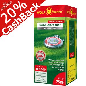 Rasensamen Wolf-Garten LR-S 25 Turbo-Nachsaat
