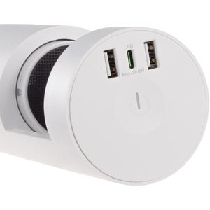 Produktbild für Tischsteckdose ChiliTec mit 3m Kabel