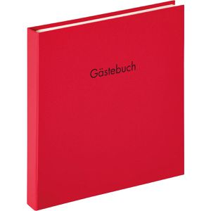 Produktbild für Gästebuch walther-design GB-206-R Fun, rot