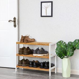 Produktbild für Schuhregal Songmics LBS03H, aus Bambus