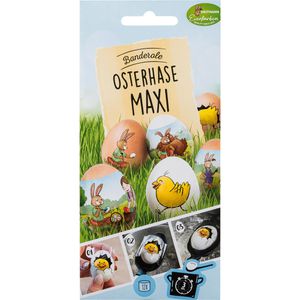 Sticker Heitmann-Eierfarben Osterhase Maxi