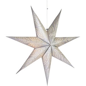 Produktbild für Weihnachtsstern BRUBAKER 77803, silber