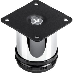 Produktbild für Möbelfuß SO-TECH JIMMY, 118145, chrom, Metall