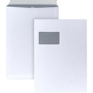 Versandtaschen Posthorn weiß, C4