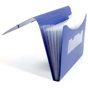Produktbild für Fächermappe Foldersys 70004-40, A4, blau