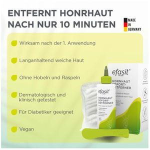 Produktbild für Hornhautentferner efasit Hornhaut Sofort-Entferner