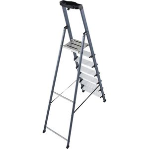 Produktbild für Stehleiter Krause Monto Securo, 126450, mit Plattform