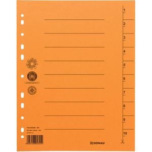 Produktbild für Trennblätter DONAU 8610001S-99, A4