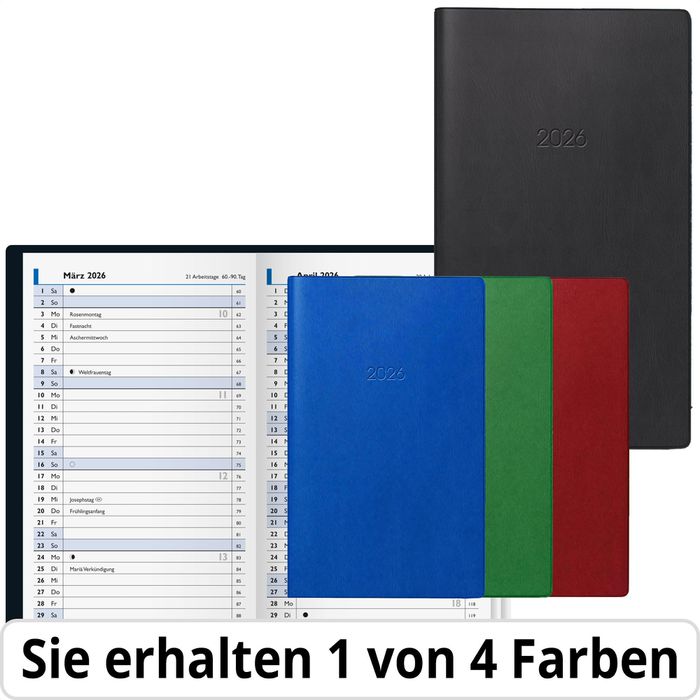 Taschenkalender 2026 – günstig kaufen – Böttcher AG
