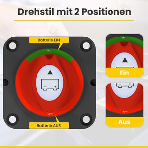 Produktbild für Batterietrennschalter Offgridtec 275 A, 12 - 48 V