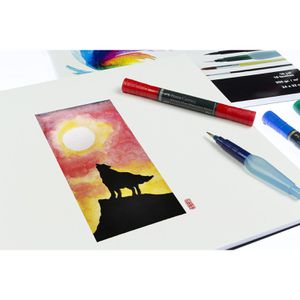 Produktbild für Aquarellpapier Kangaro KTC, A2