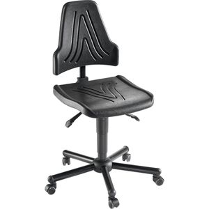 Produktbild für Arbeitsstuhl meychair W19TR, XXL-Serie, schwarz