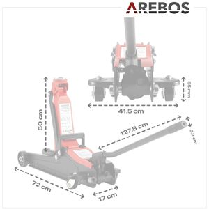 Produktbild für Rangierwagenheber Arebos AR-HE-HRW2