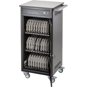 Produktbild für Tabletwagen Parat Paraproject Trolley C30, schwarz