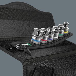 Produktbild für Steckschlüssel Wera Belt C 1 Zyklop, 7-teilig