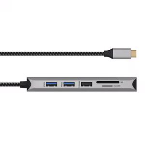 Produktbild für Dockingstation ICY-BOX IB-DK4061-CPD, USB-C 3.0