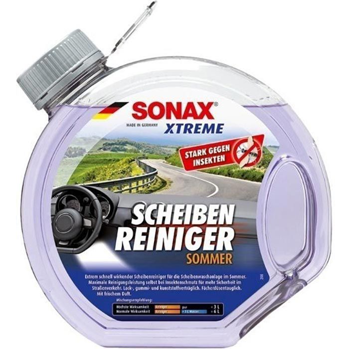 Sonax Scheibenreiniger Xtreme Sommer, 02724000, Kanister, gebrauchsfertig,  3 Liter – Böttcher AG