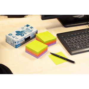 Produktbild für Haftnotizen Info Nature Notes, 5654-97box, neon