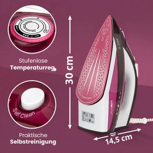 Produktbild für Bügeleisen Clatronic DB 3705, 2600 Watt